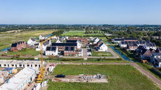 Woningbouw in Heusden (door Alseenrodelap.nl)